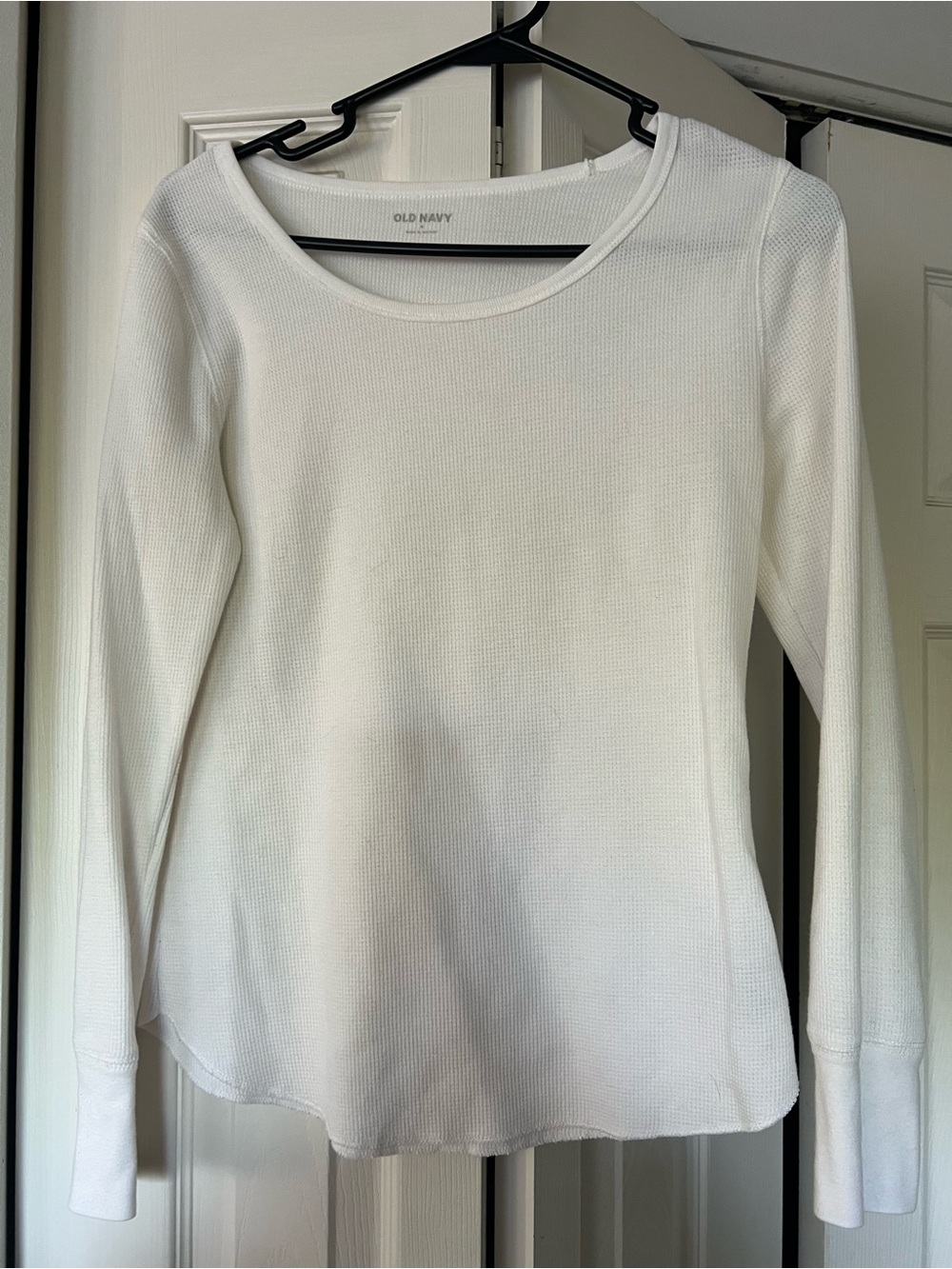 White Thermal Long Sleeve